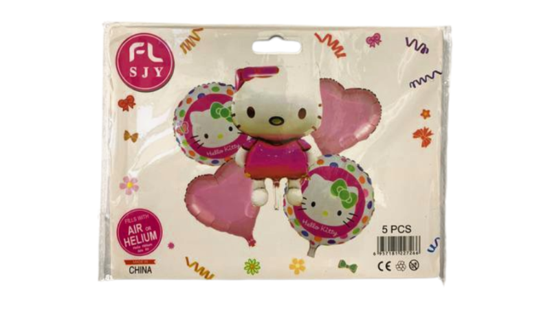 My Wholesale Warehouse - Wholesale Balloon - Large 5pc Happy Birthday Cartoons Character Balloons - 28 Options!12