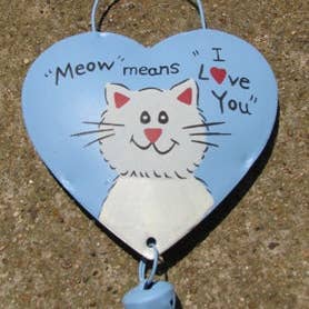 OR370 - Meow Means I love You for wholesale by Nannie and B's Crafts