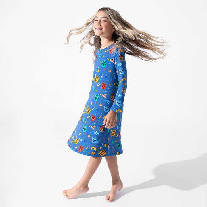 House Pride Bamboo Girls' Long Sleeve Dress for wholesale by Bellabu Bear