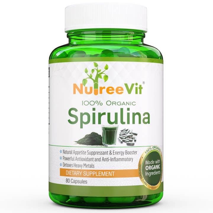 Spirulina Highly Nutritious & Detoxifying Oral Supplement for wholesale by Nutreevit