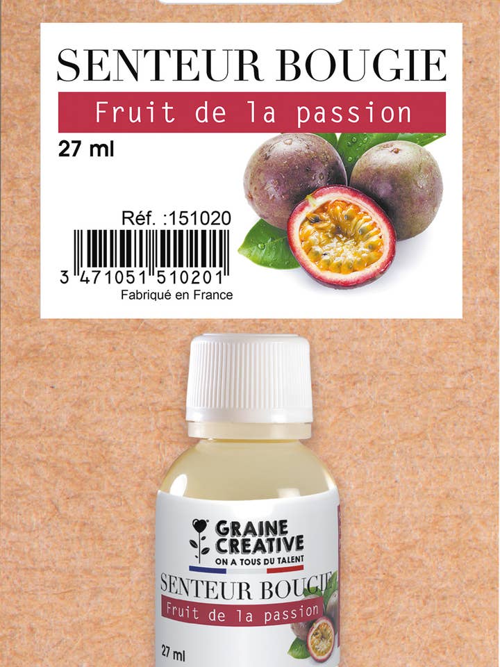 HUDDOFTLJUS PASSIONSFRUKT 27ML för wholesale av Graine Créative