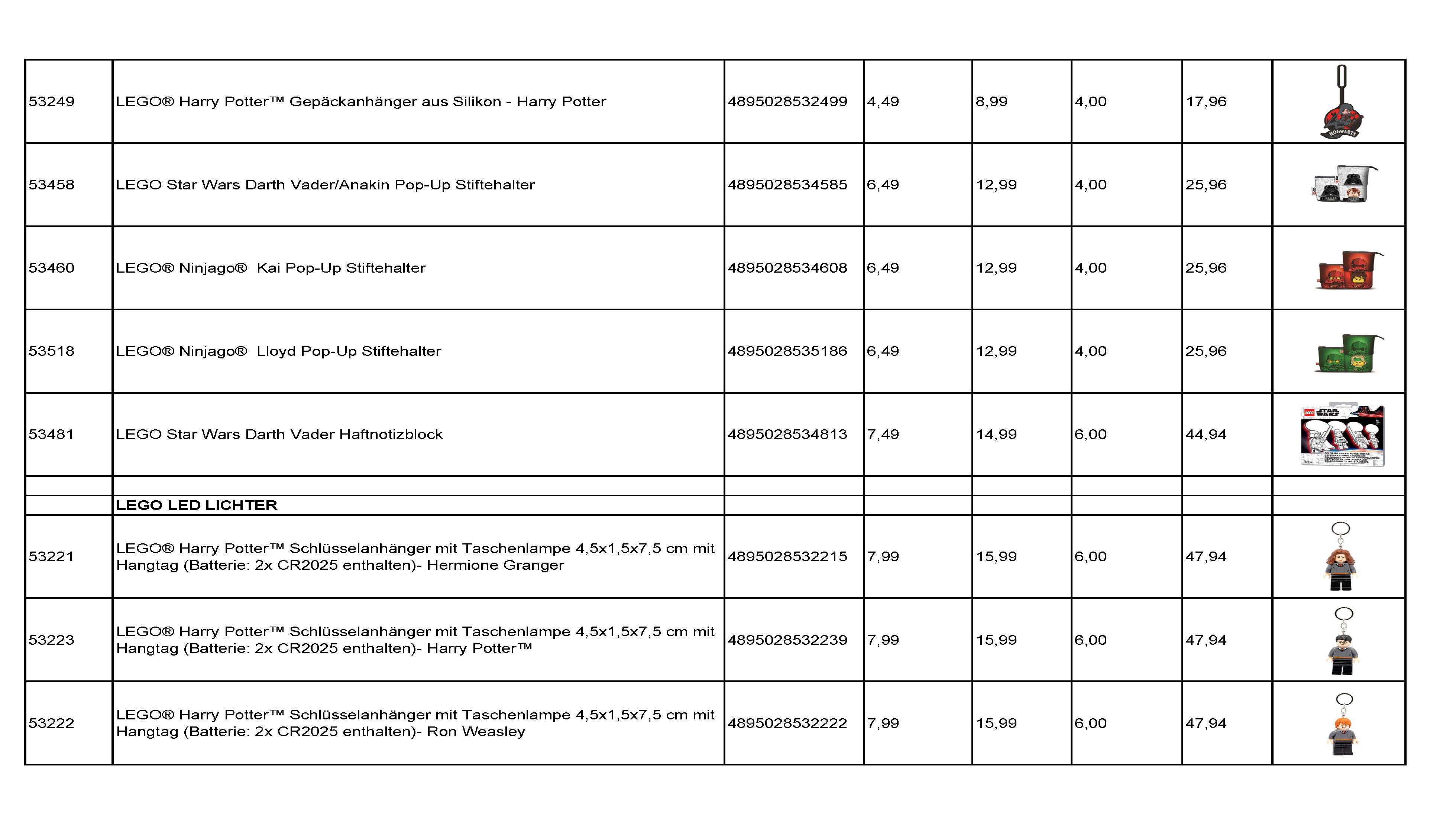 Joy Toy – Expositor de loja por atacado – Expositor móvel amarelo LEGO com chaveiros, cadernos e acessórios de papelaria6