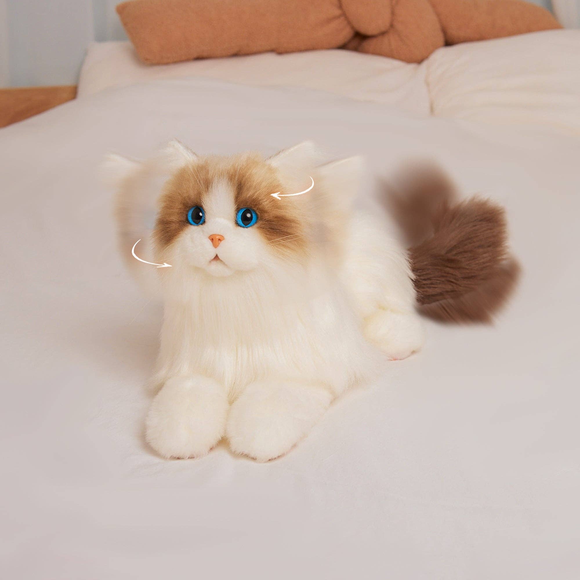 Chongker - Venta al por mayor Peluche - Niños y bebés - MateCat1.1 Gato Robot – Juguete Compañero para Confort Sensorial