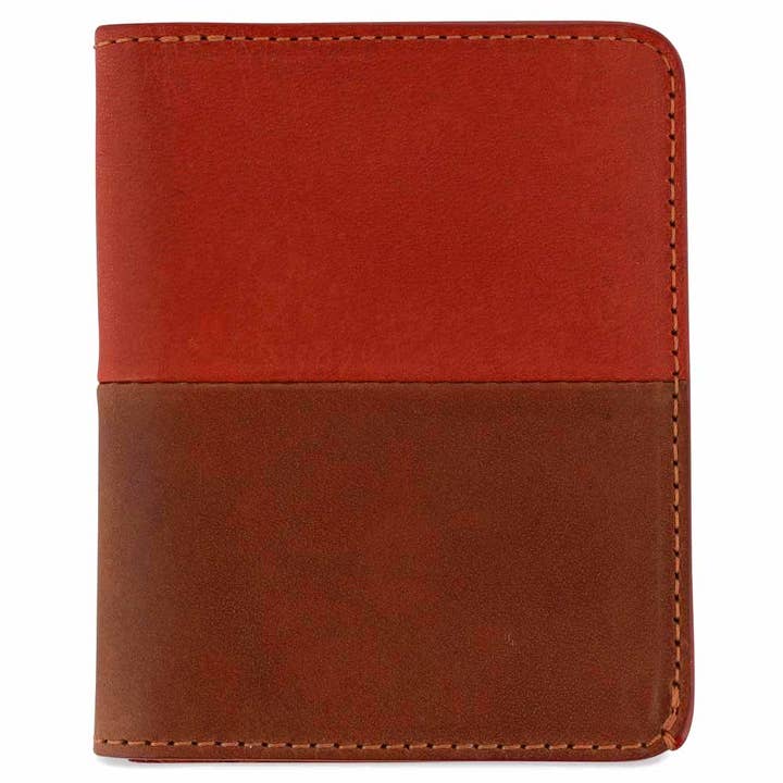 Slim Wallet - Cognac / Orange for wholesale by ESCUYER