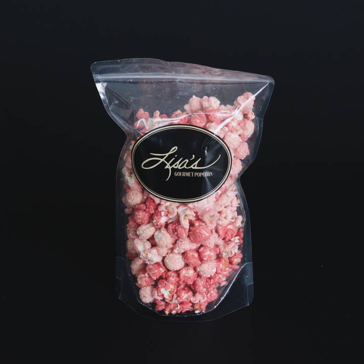 Lisa's Gourmet Popcorn - Wholesale Popcorn - Raspberry Dream Popcorn1