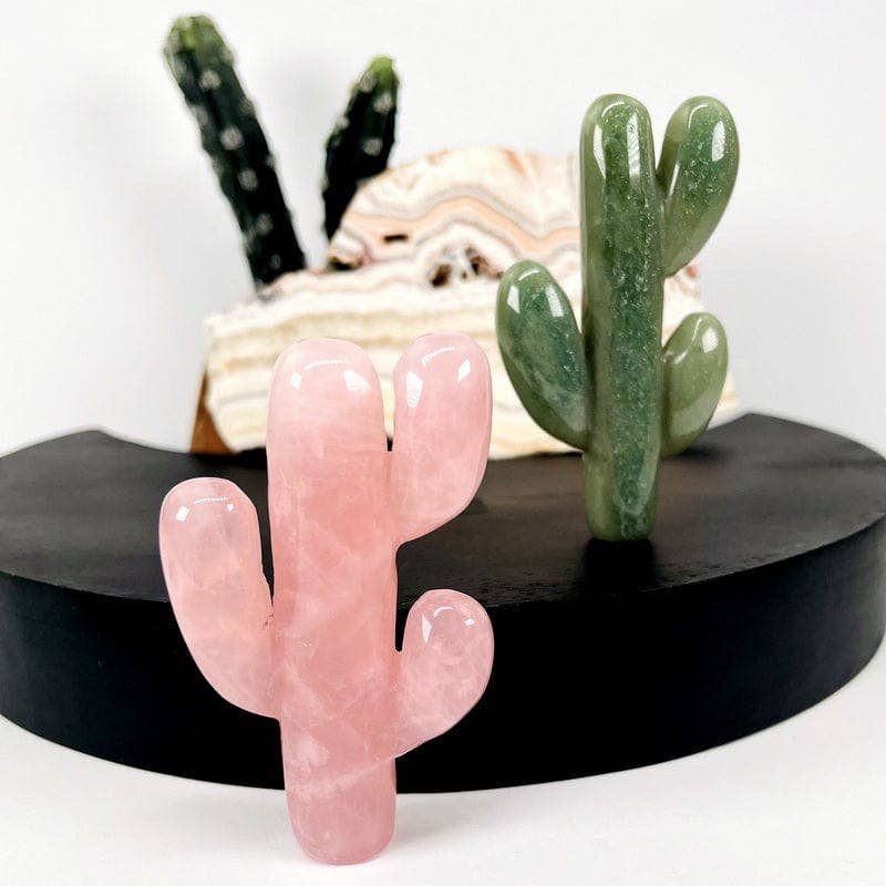 Rock Paradise - Wholesale Spiritual Stone/Crystal - Crystal Cactus - Carved Stone3