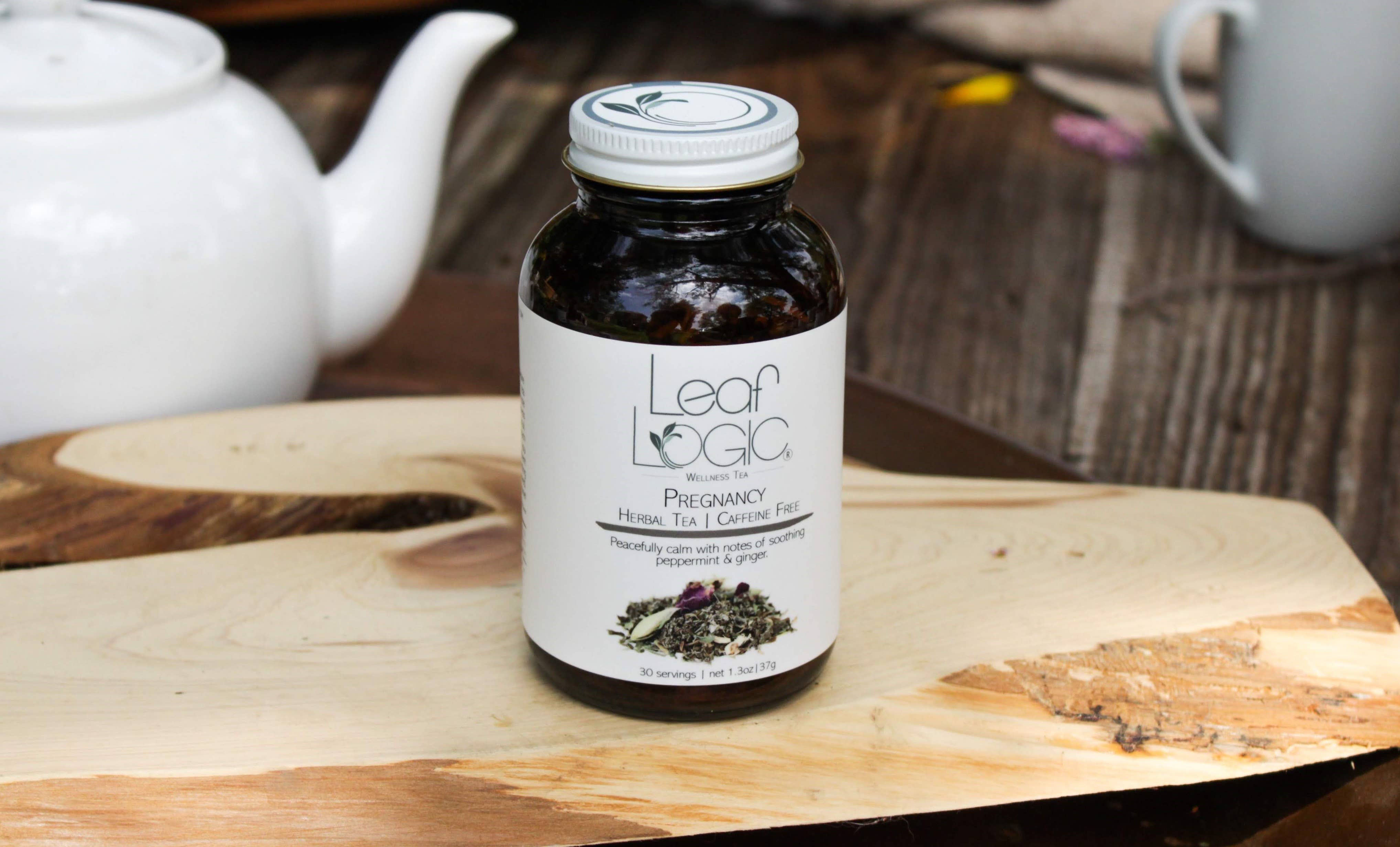 Leaf Logic - Wholesale Loose Tea - Pregnancy Blend Loose Leaf Tea -Bulk or Amber Refillable Jar5