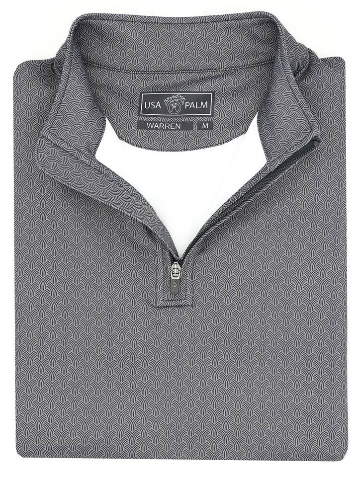 USA Palm - Wholesale Sweatshirt - Unisex - Cloud 1/4 Zip113