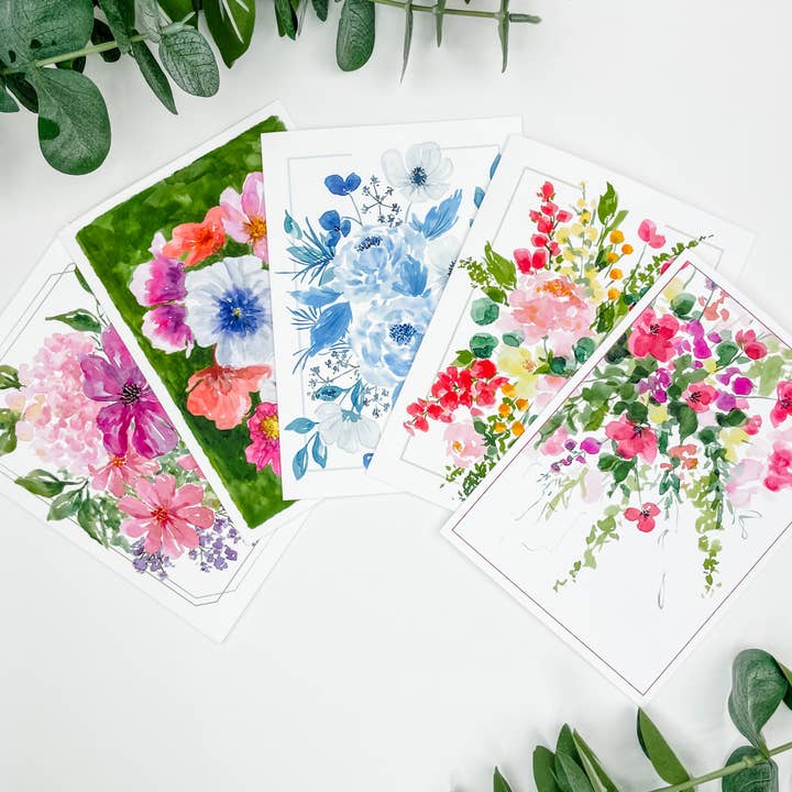 Biglietti di auguri The Elegance Collection 12,7 x 17,8 cm per la vendita all'ingrosso da parte di Shelly Cluff Art