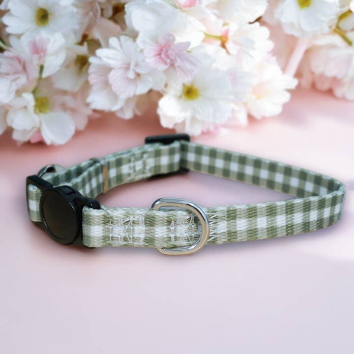 A Coleira Verde para Gatos | Coleira para Cães de Raça Pequena | Coleira para Cachorros por atacado de Dizzy Dog Collars