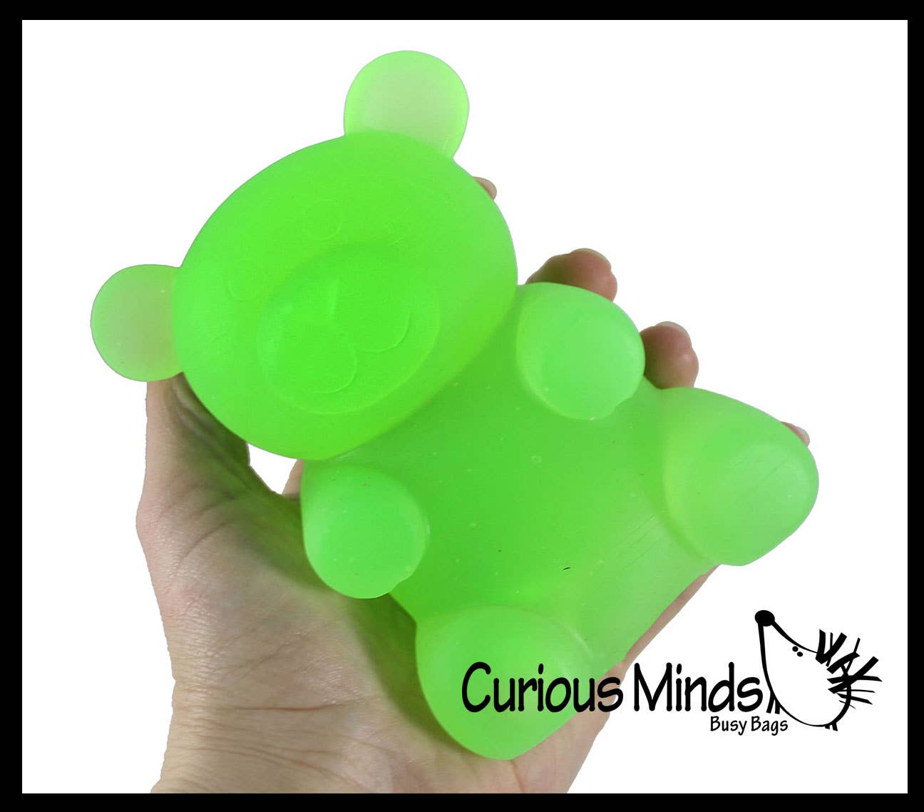 Curious Minds Toys - Wholesale Fidget Toy - Kids - 1 Soft Large Mochi Gummy Bear - Large Squishy Sensory Fidget7