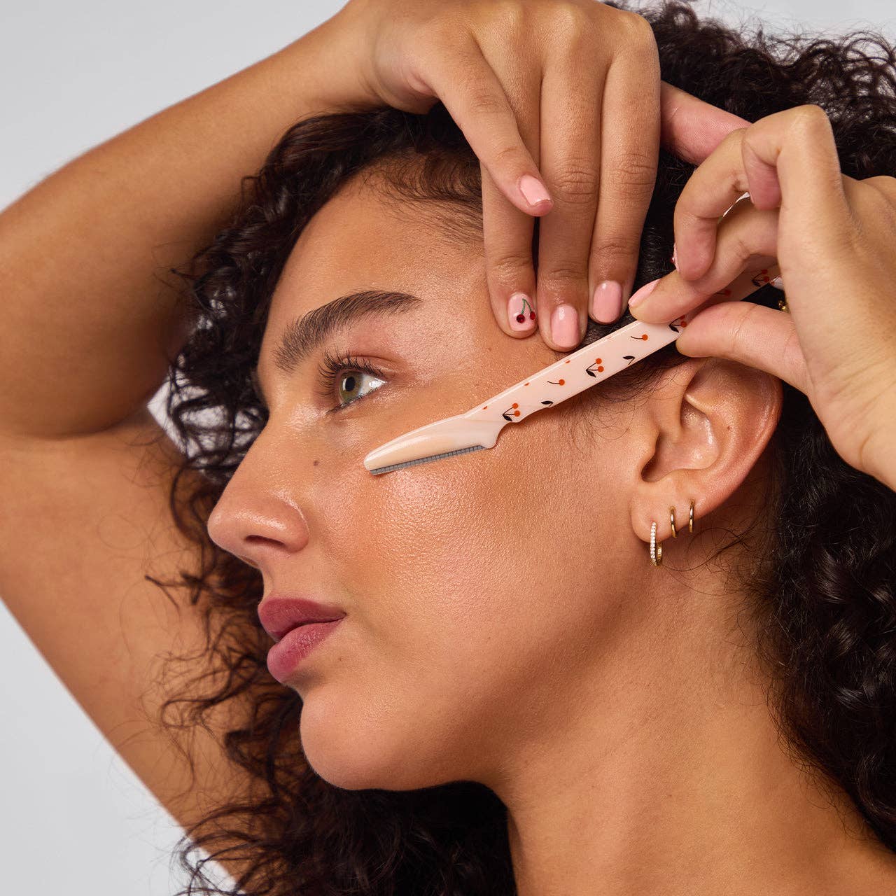 KITSCH - Wholesale Razor - Recycled Plastic Dermaplaners 6pc Set - Asstd Cherry Blossom1