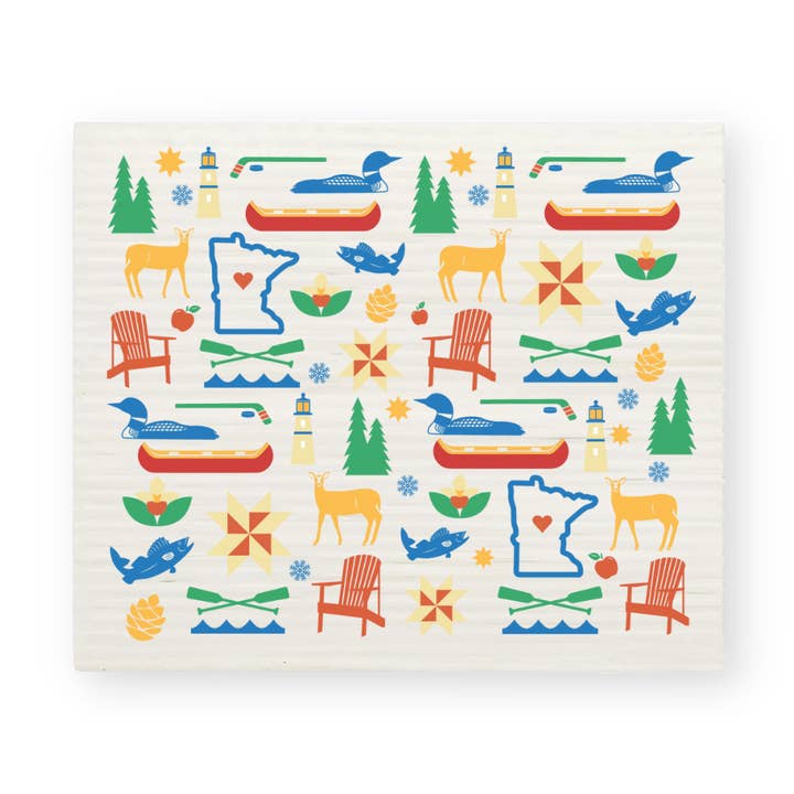 Swedish Dishcloth | MN Love Icons for wholesale by Creative Compass