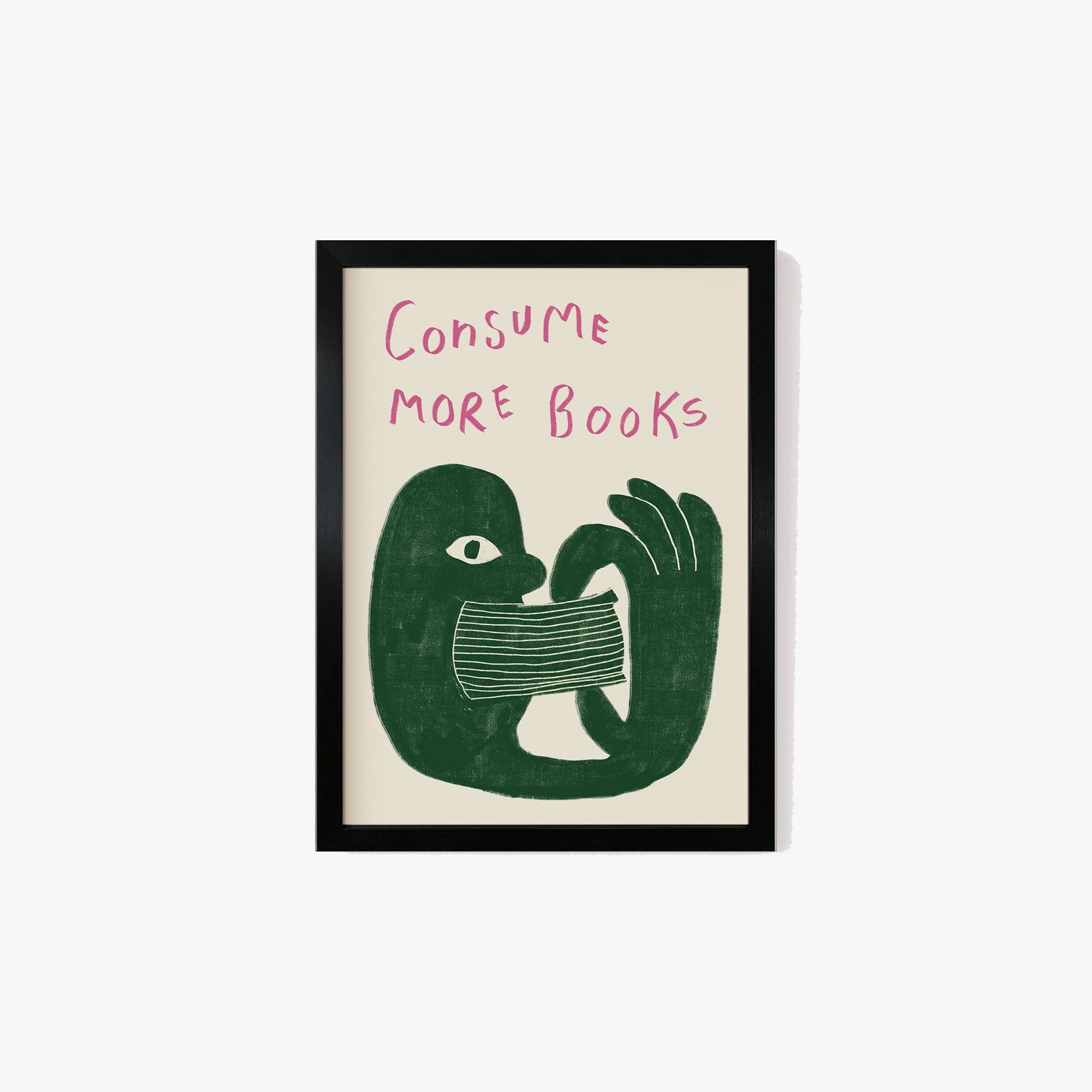 Lune Club - Vente Affiche d'art - Consommez plus de livres imprimés11