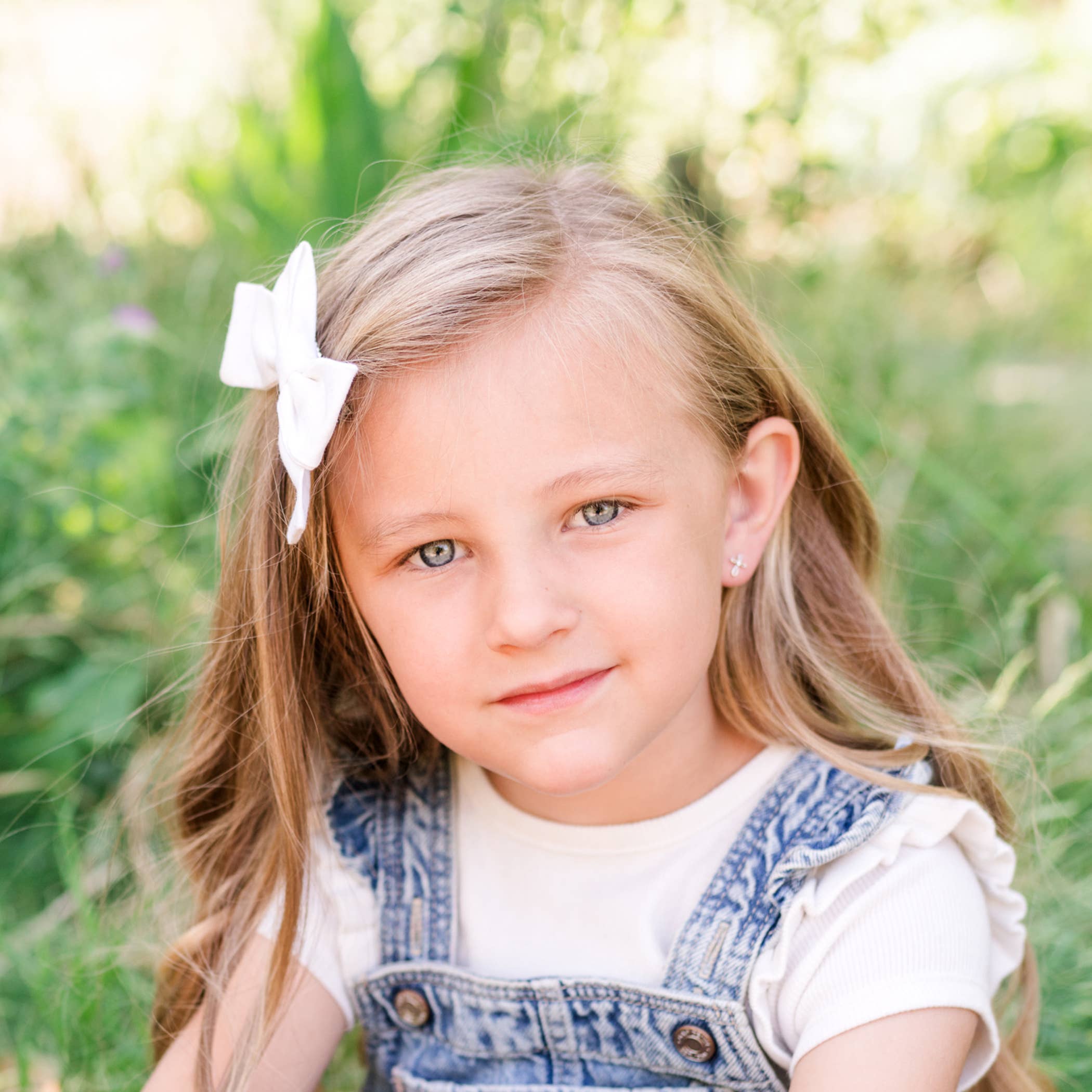 Cherished Moments – Großhandel Ohrringe – Kinder – Sterling Silber Schraubverschluss Infinity Cross Taufe Ohrringe3