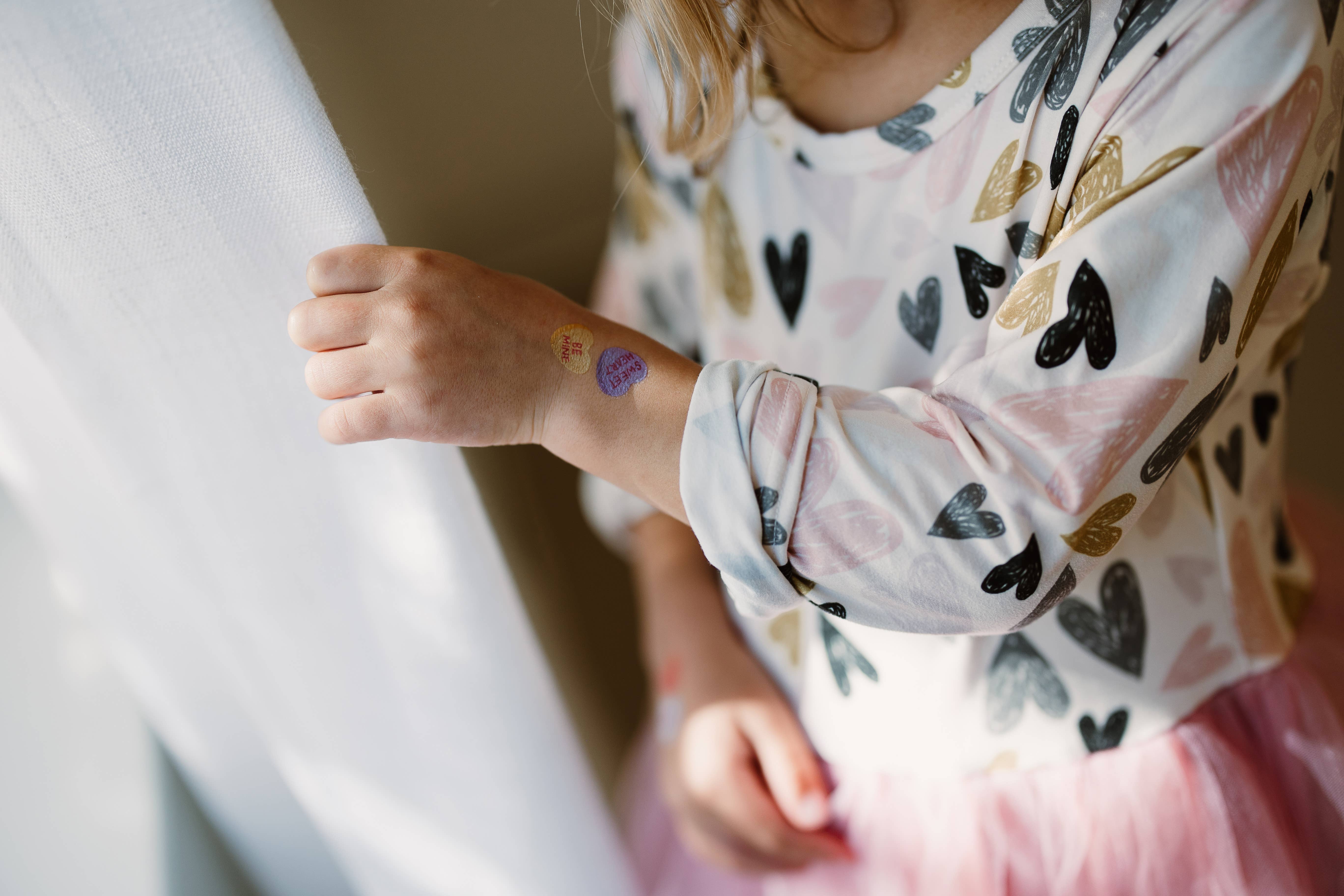 Saint Tattoos - Wholesale Tijdelijke tattoo - Snoepharten Tijdelijke Tatoeages4