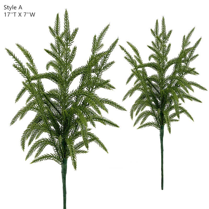 Sweet Home Deco - Wholesale Christmas Decoration - 17‘’T Soft Touch Artificial Winter Pine Evergreen Branch0