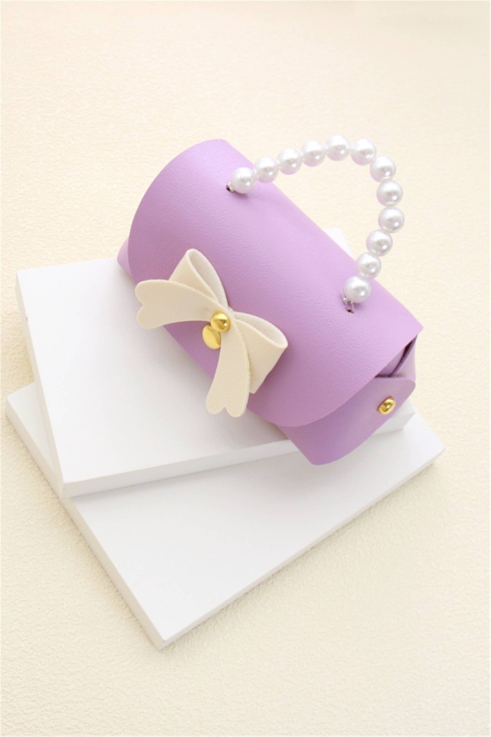 BELLISSIMA BIJOUX - Wholesale Gift Box - Mini Beaded Gift Bag with Bow – Elegant Jewelry Case4