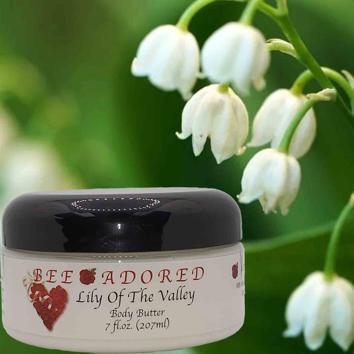 Lily of the Valley Luxury Body Butter for wholesale by bee-adored