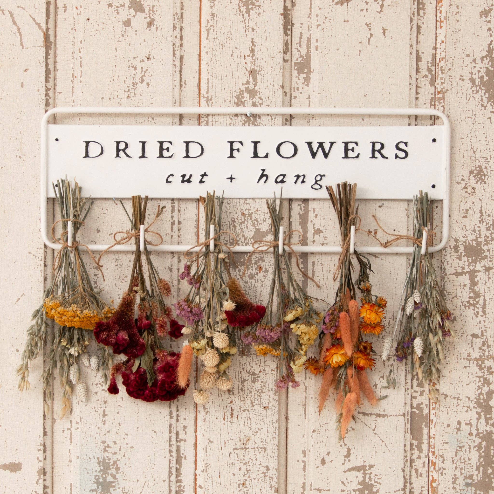 Audrey's Home & Gift - Wholesale Wall Hook - Wall Hooks - Dried Flowers - Cut + Hang (PC)0