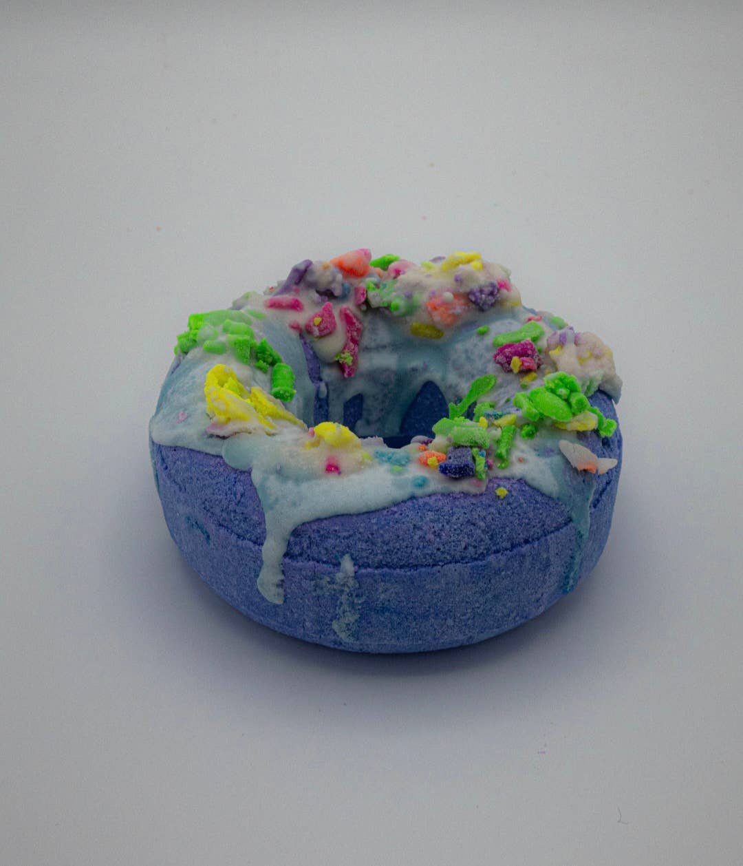 Sassy Bubbles – wholesale Badbomb/fizz – Donut Bath Bomb för barn. Kakaosmör Strössel, Mjuk hud13