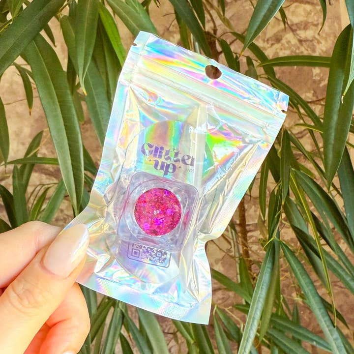 Glitter Rosa para Rosto de Pónei Brilhante por atacado de Rahya Jewelry Design