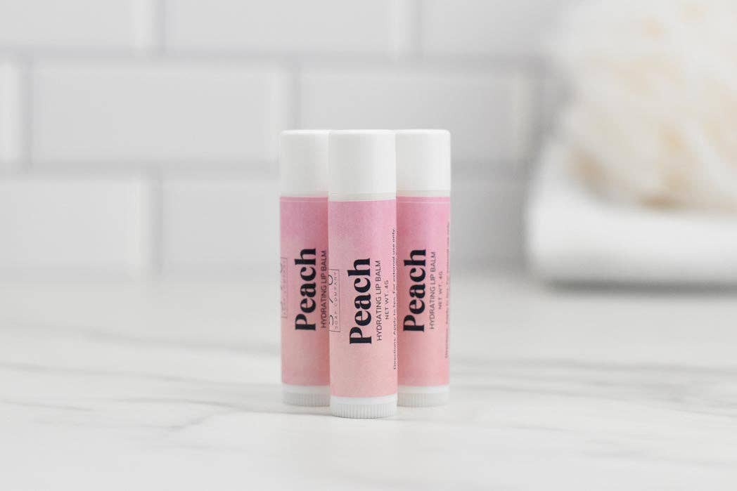 570 Soap Company - Wholesale Lip Balm - Peach Hydrating Lip Balm1