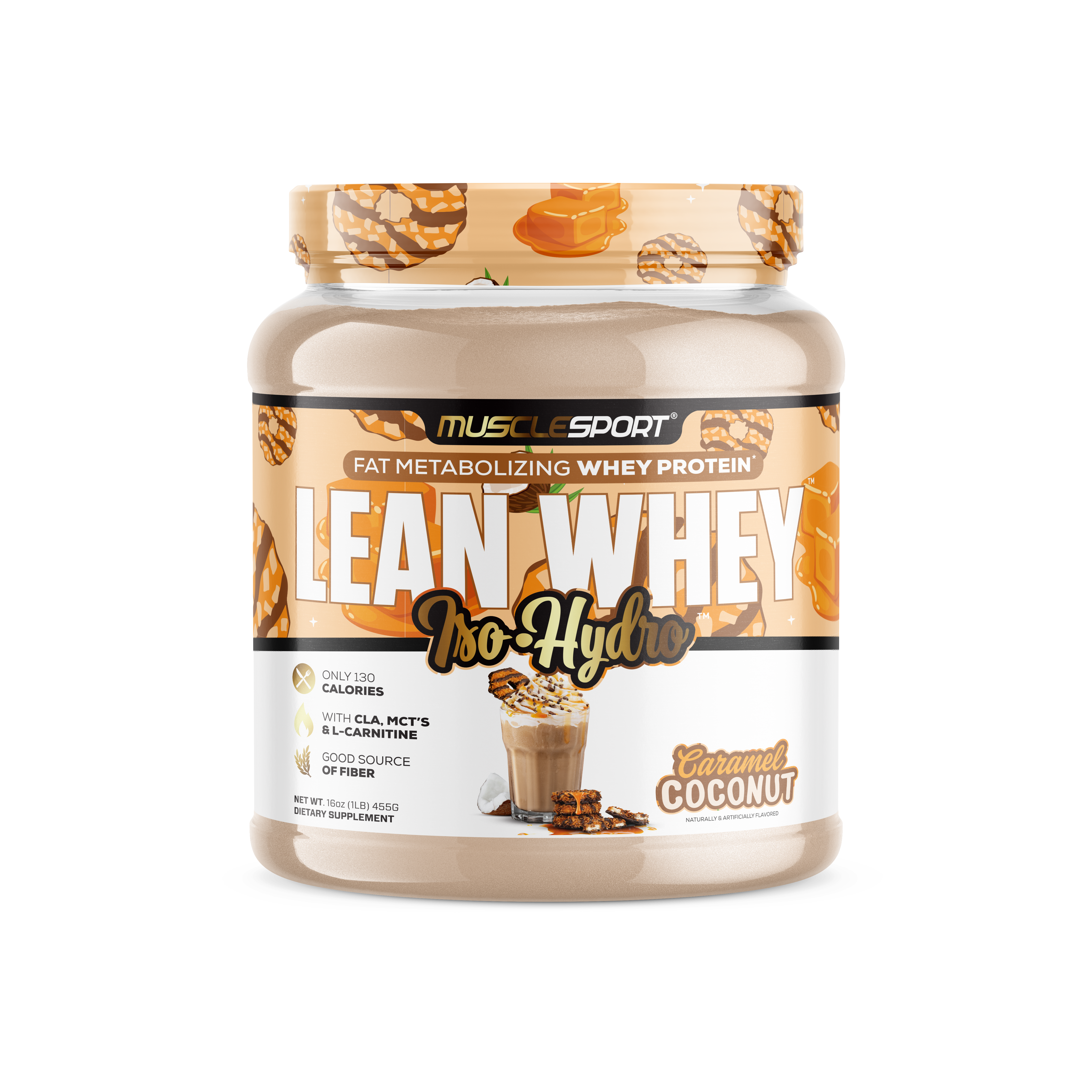 MuscleSport - Wholesale Protein/Superfood Powder - Lean Whey™ Iso Hydro Gourmet Protein 1lb12