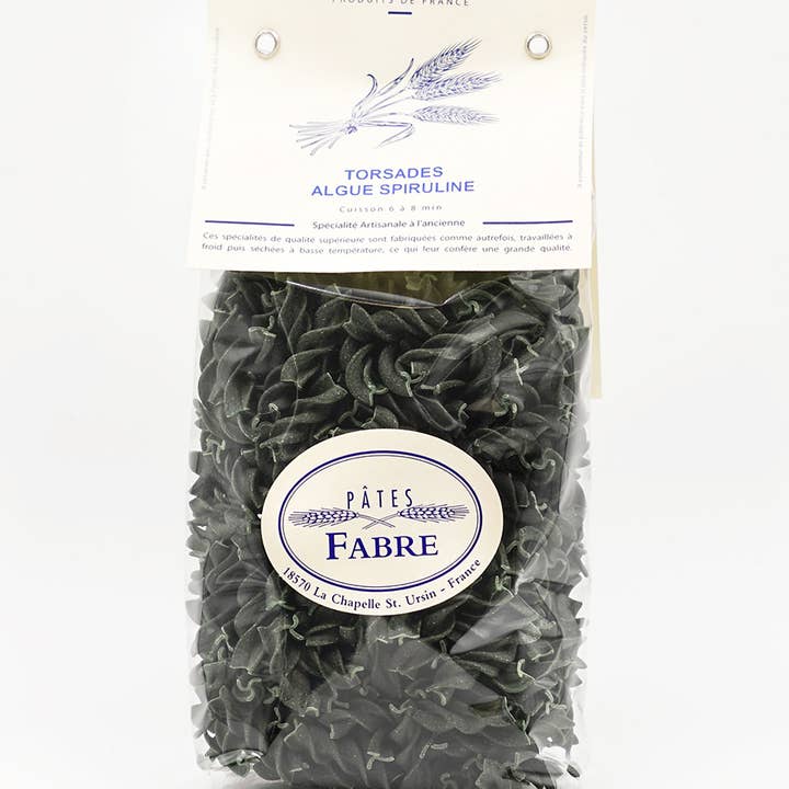 PATES FABRE - Wholesale Pasta - Pasta - Spirulina Seaweed Twist1