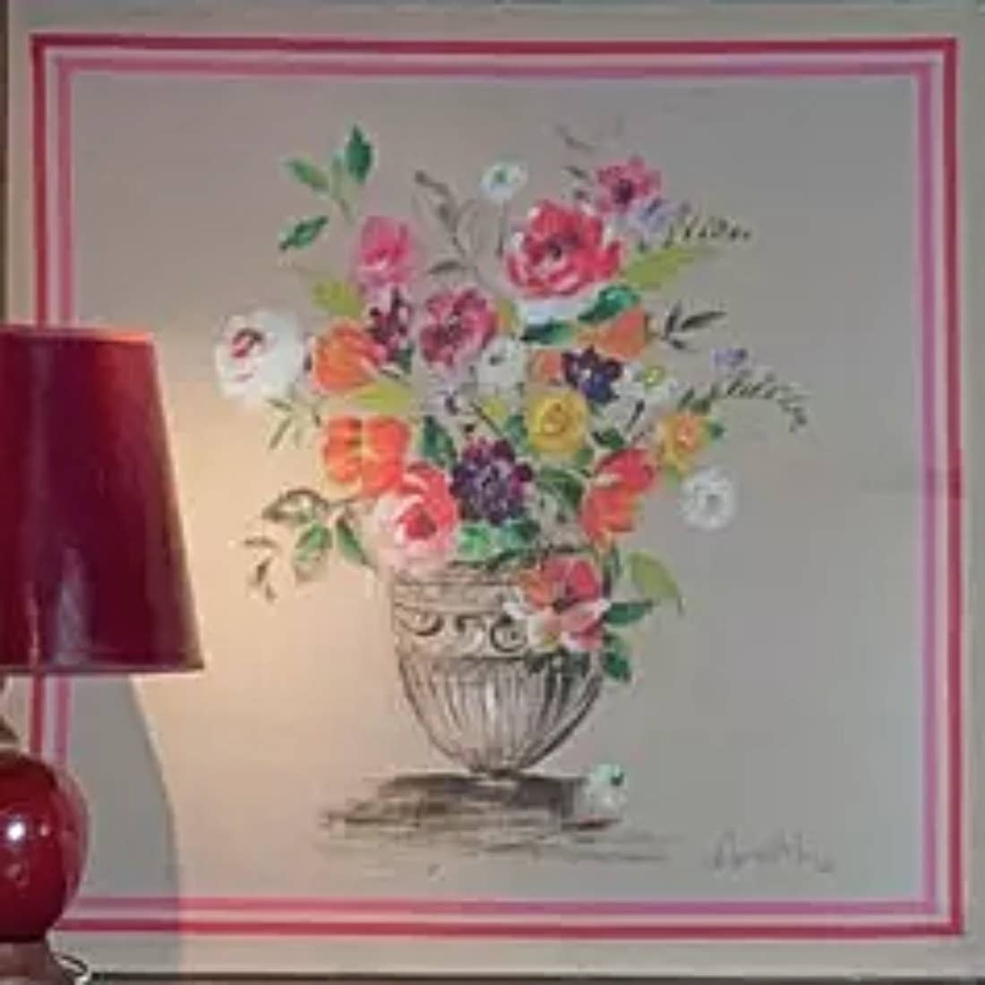 La Maisonnette - Wholesale Tablecloth - French Tablecloth Fleur le Bouquet or Fleur in Vase4