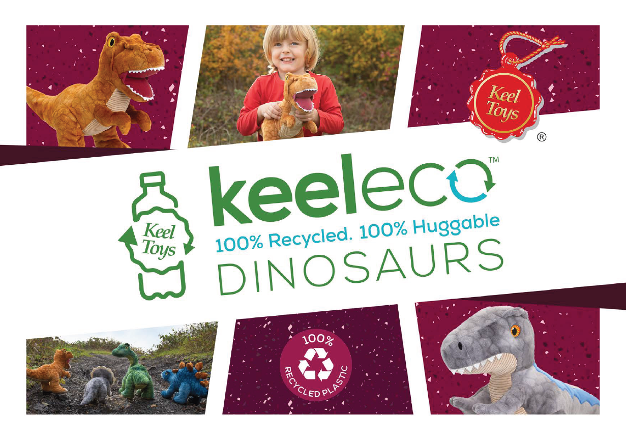 Kontiki - Wholesale Stuffed/Plush Toy - Kids & Baby - Diloplosaur Dinosaur Plush 38Cm - KEELECO1