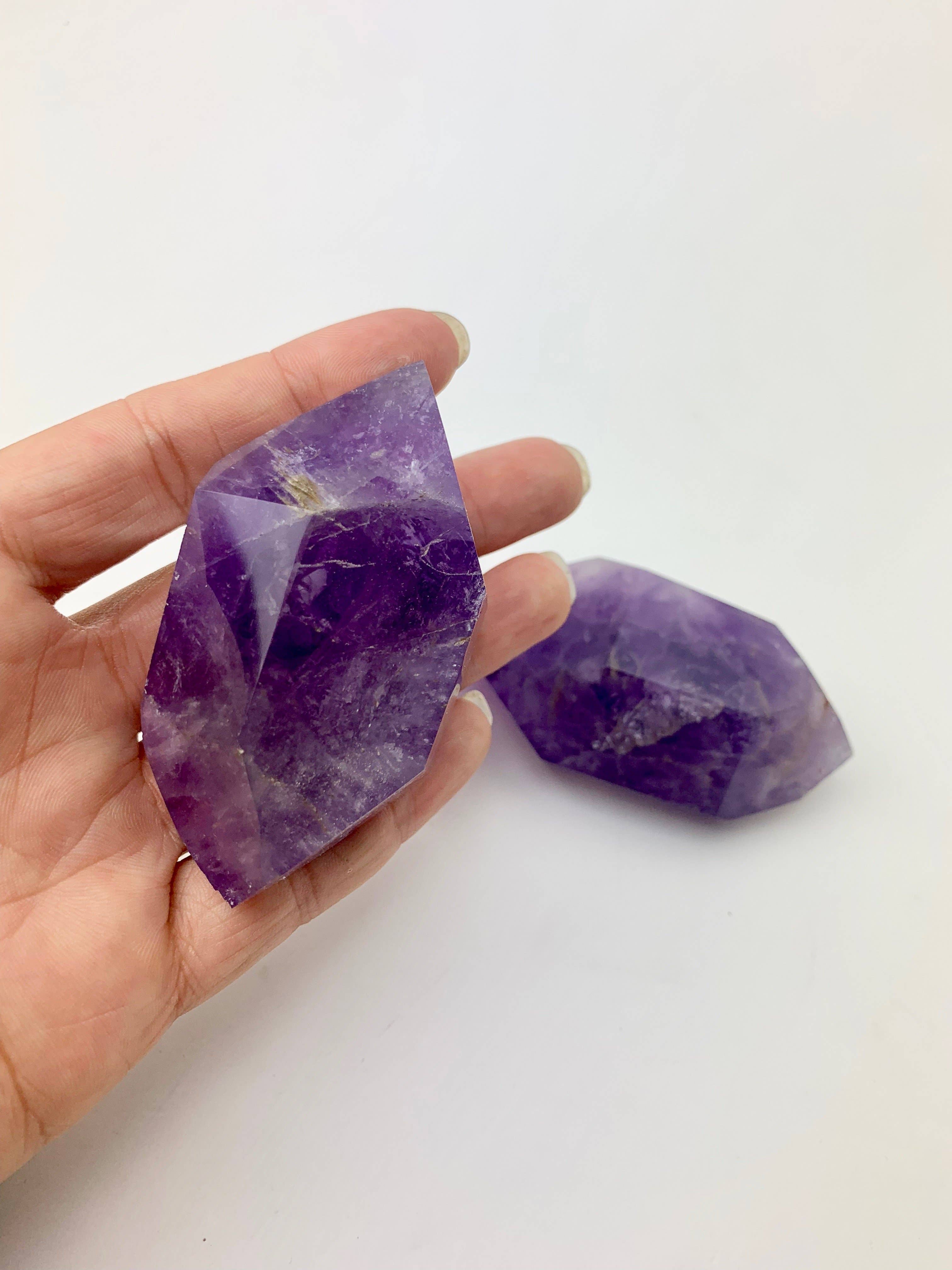 Pelham Grayson Rose - Wholesale Spiritual Stone/Crystal - *Amethyst | Double Terminated Points | Brazil2