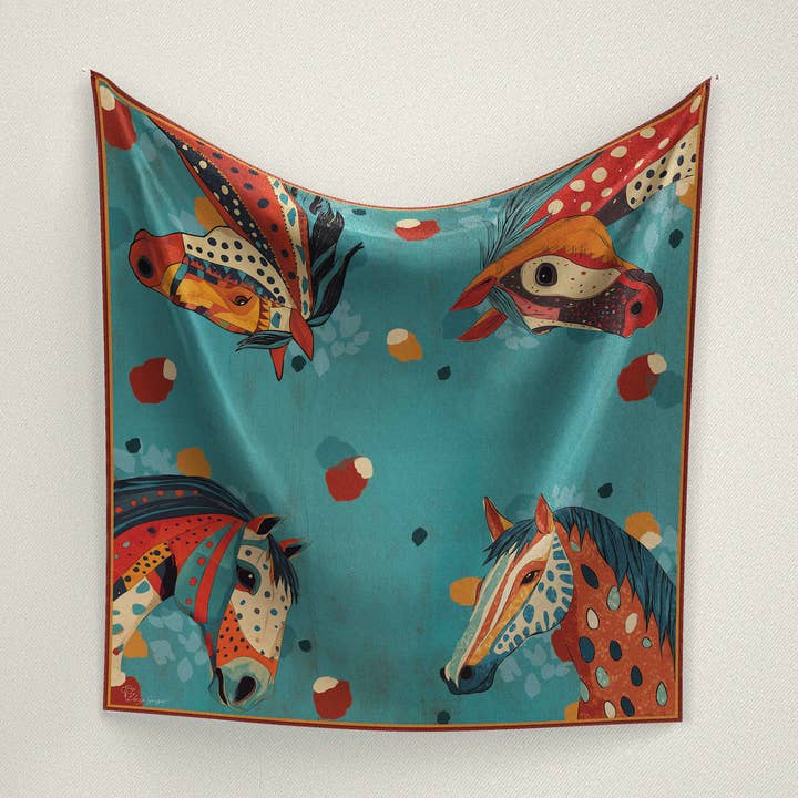 Tribal Treasures Wild Rag by Eliza Singer for wholesale by Eliza Singer