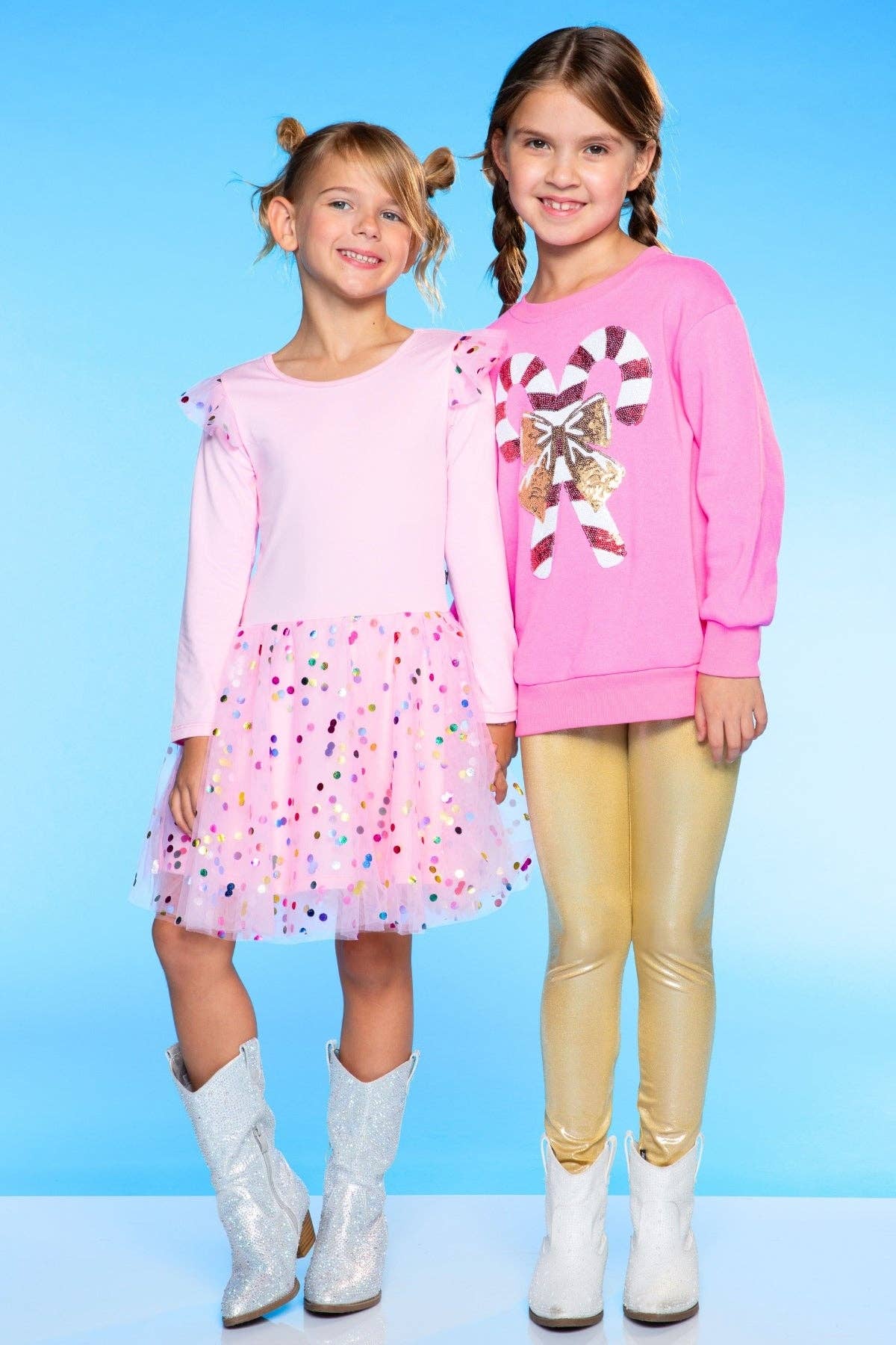 PixieLane - Wholesale Dress - Kids - Simply Soft Bow Back Be Happy Tulle Dress18