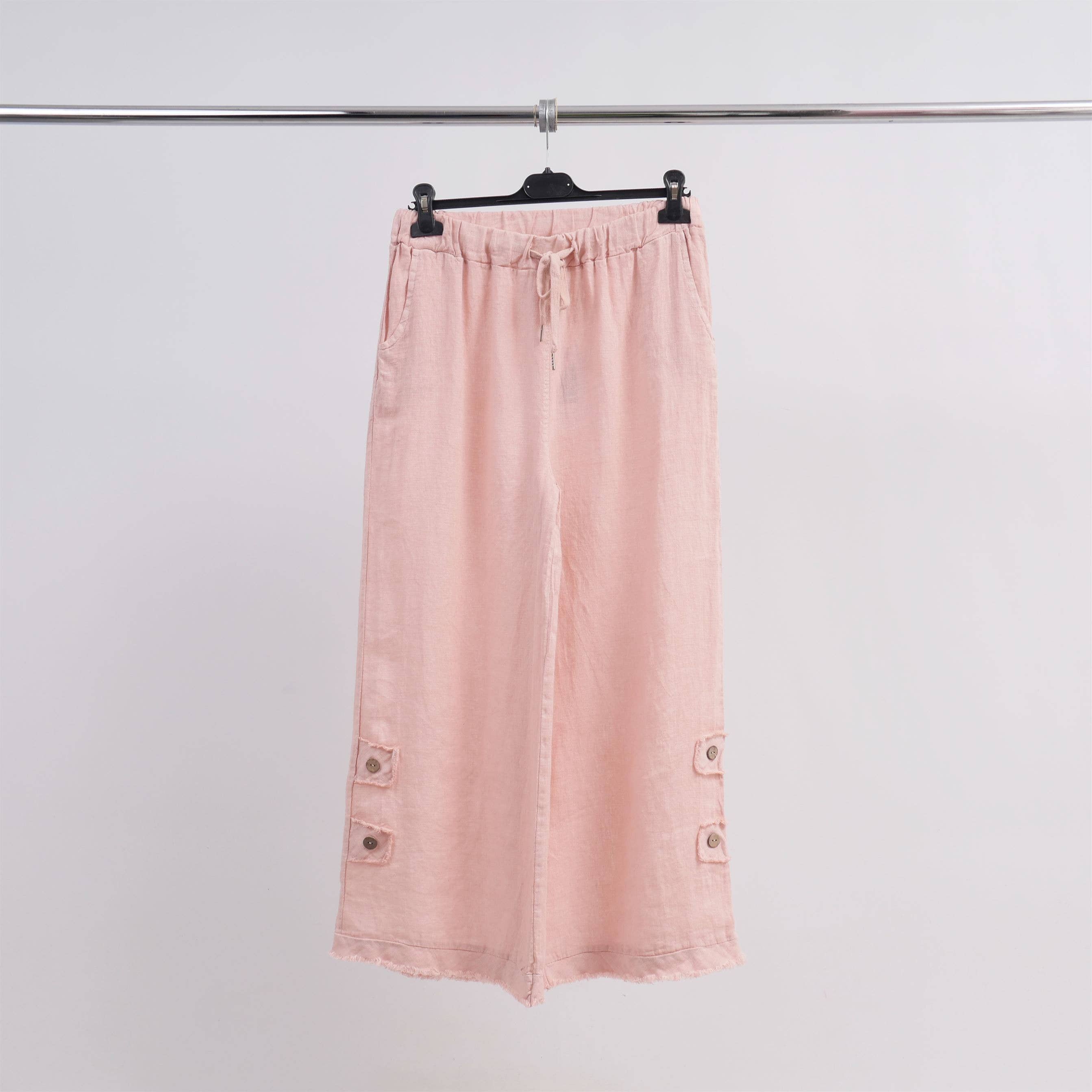 Cecile Wang - Wholesale Pants - Women's - 4406 linen pants3