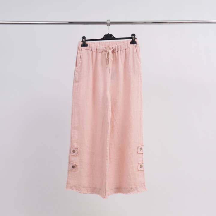 Cecile Wang - Wholesale Pants - Women's - 4406 linen pants3