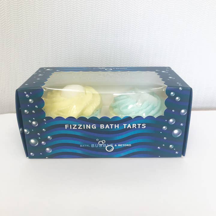 Bath Bubble & Beyond – wholesale Bath bomb/fizz – Sea Shells Duo Tart Set1