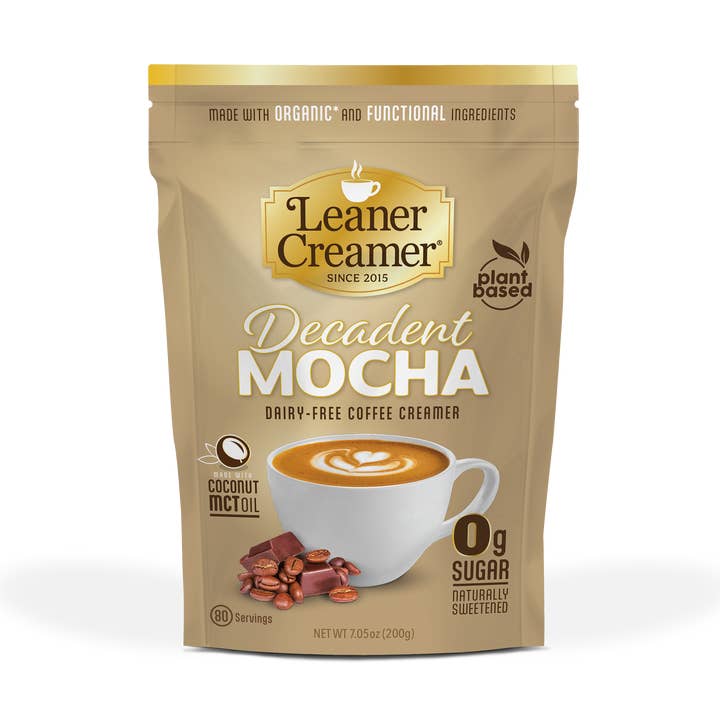 Decadent Mocha Coffee Creamer for wholesale by Leaner Creamer