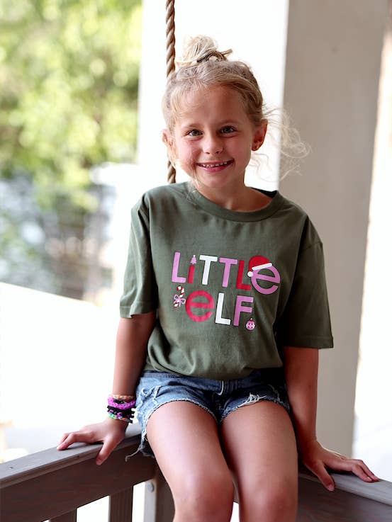 Little Elf - Youth (Military Green) for wholesale by Jadelynn Brooke