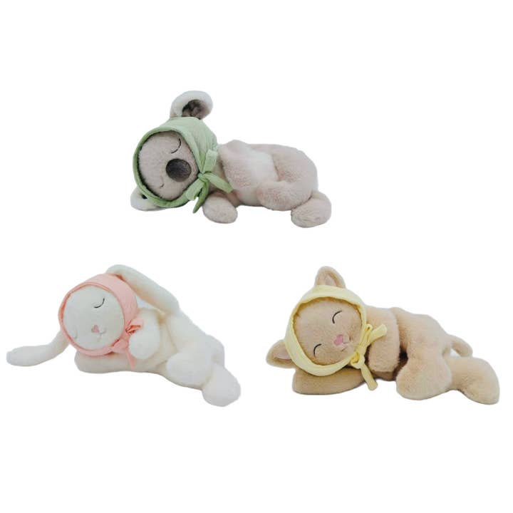 Set of 3 Plush Toy-Sleeping Friends Collection for wholesale by ToysLink