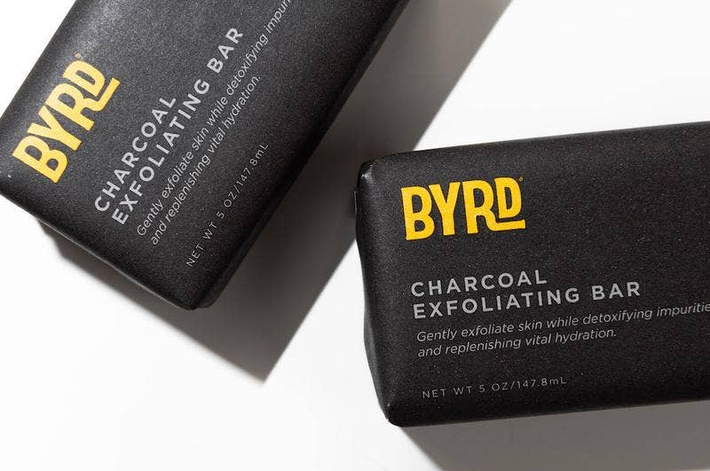 BYRD Hairdo Products - Wholesale Bar Soap - Men's - Charcoal Exfoliating Bar5