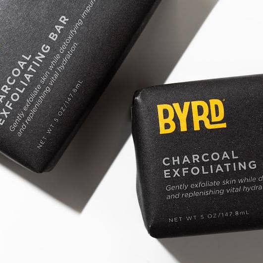 BYRD Hairdo Products - Wholesale Bar Soap - Men's - Charcoal Exfoliating Bar5