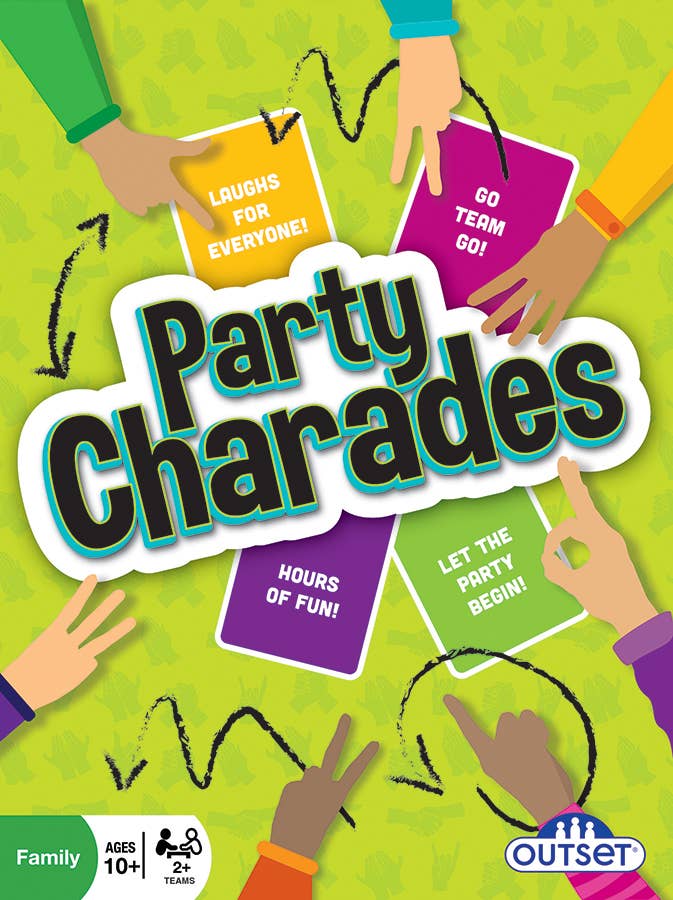 Outset Games and Cobble Hill Puzzles - Vente Jeux de cartes - Jeu de charades de fête4