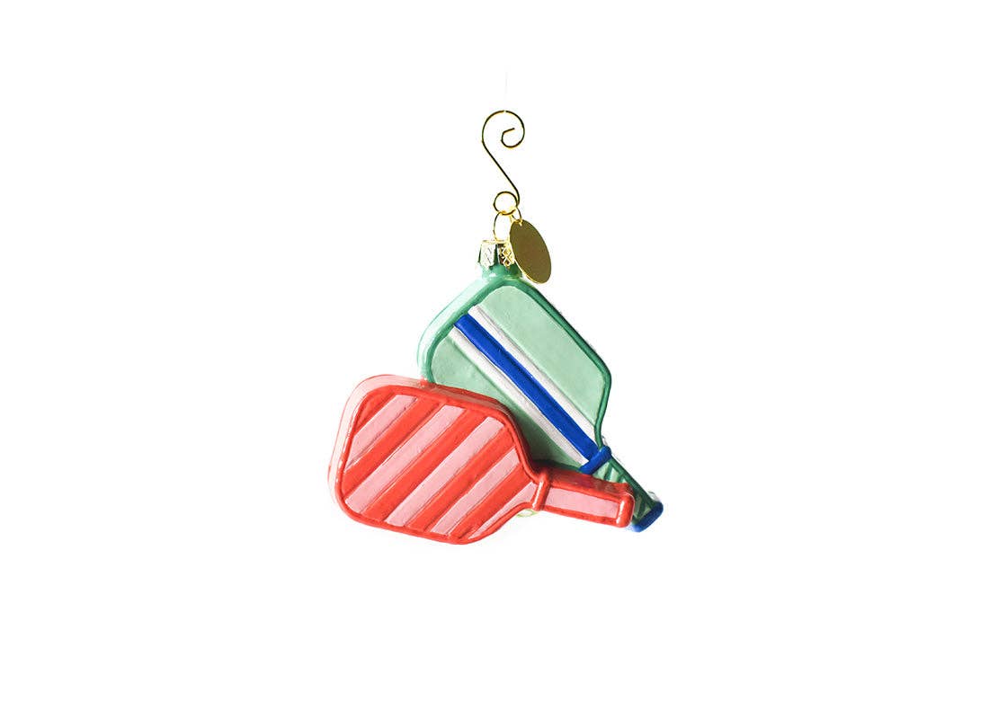 Happy Everything! - Wholesale Ornament - Pickleball Shaped Ornament1