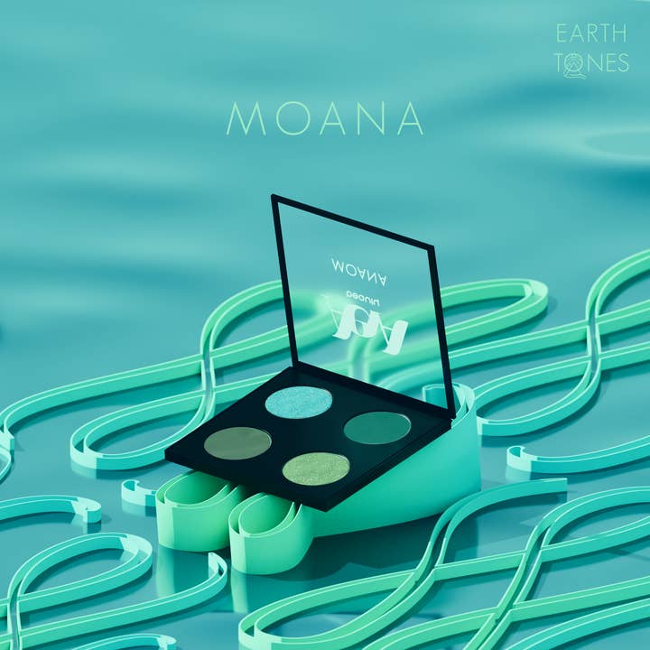 Paleta de sombras Moana por atacado de Aeva Beauty