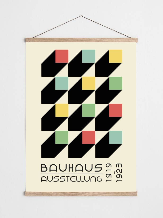 Bauhaus Poster 3 for wholesale by Love Paper