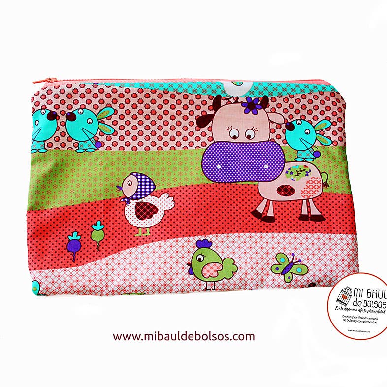 Mi Baúl de Bolsos - Vente Pochette – femme - Trousse pour enfant « Granja »0