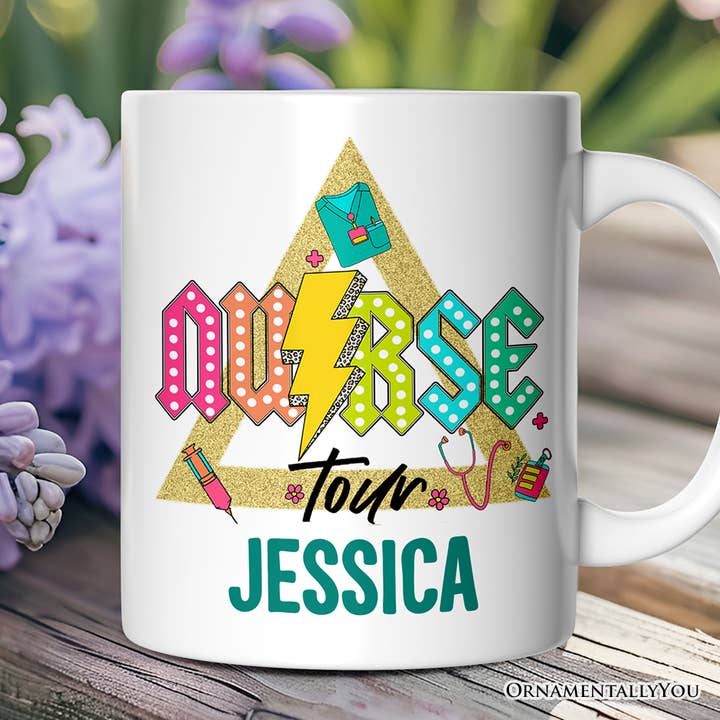 OrnamentallyYou - Wholesale Koffiemok - Verpleegkundige Leven Tour Mok, Medisch Werker Cadeau4