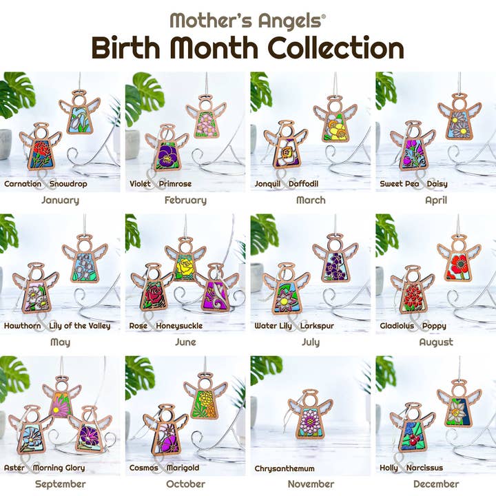 Forged Flare® - Wholesale Ornament - Daisy Ornament | 3.5" (H) Angel Figurine | Mother's Angels®10