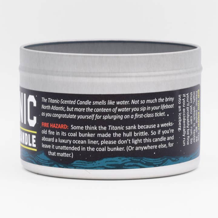 JD and Kate Industries - Wholesale Novelty Candle - Titanic Scented Candle